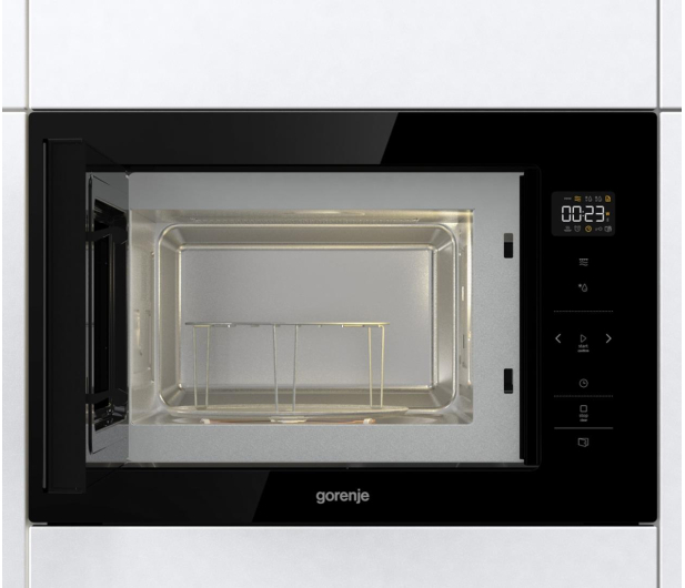 Kuchenka mikrofalowa Gorenje BM251SG2BG 900W Pojemność25L Grill AutoPrograms Czarny - 1036980 - zdjęcie 2